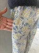 画像7: ブロックプリント　ポーチュラカのルームウェア　パンツ (7)