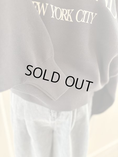 画像4: スエットライク ロゴ クルーネックプルオーバー (4)