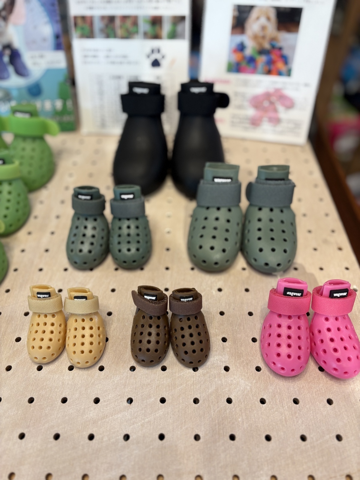 店頭で大人気のwagwearの靴